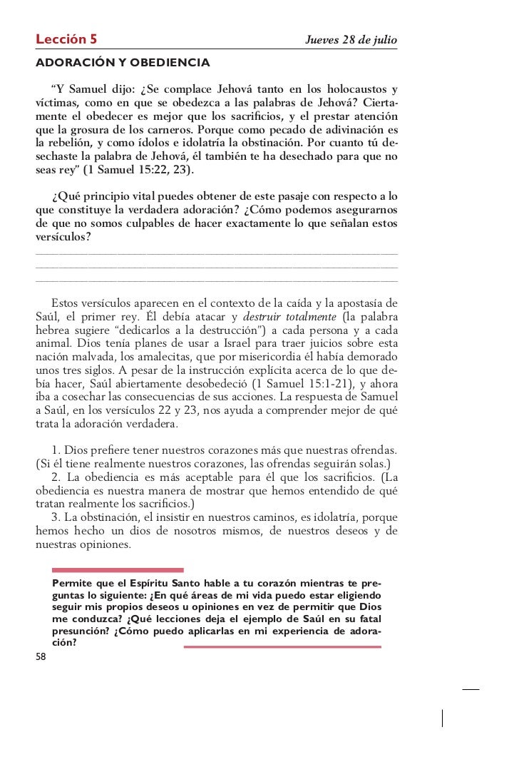 LECCION DE ESCUELA SABATICA 2011 3 TRIMESTRE PDF
